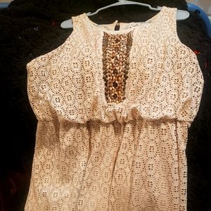 Maurices  - Lacey decorative knit High/Low dress Size 1